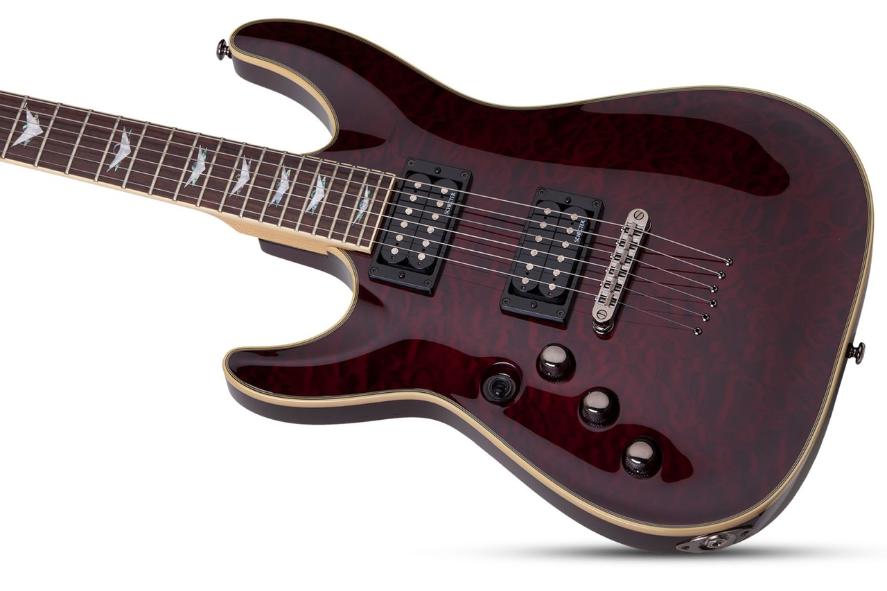 Schecter Omen Extreme-6 LH - Black Cherry (2009)