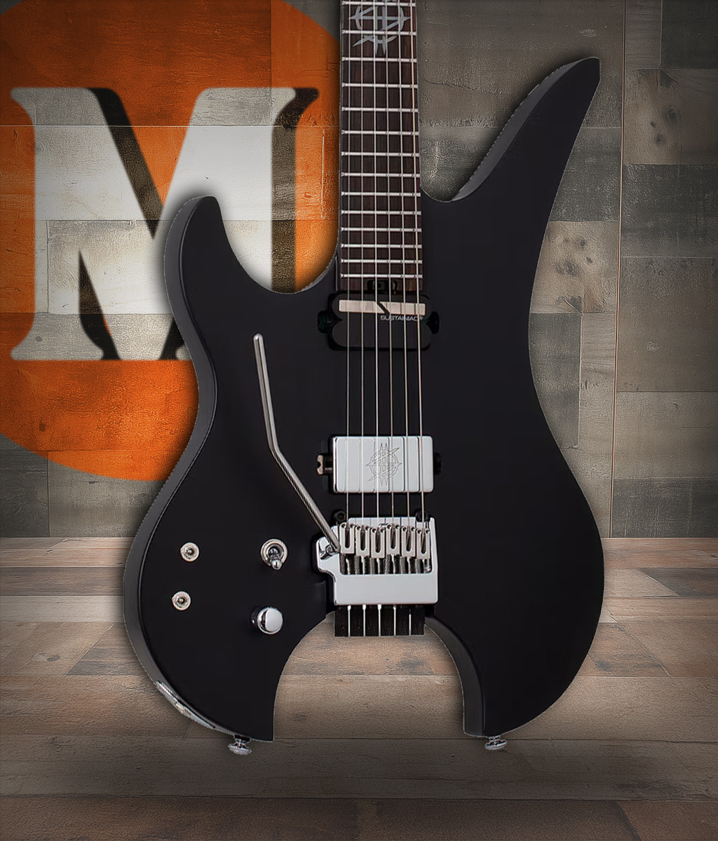Schecter Synyster Gates Custom- 6 TR-S Headless LH - Satin Black (2116) | Musician Madness