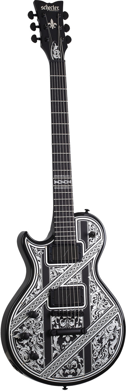 Schecter Solo-II Przym Palladium LH - Gloss Black (925)