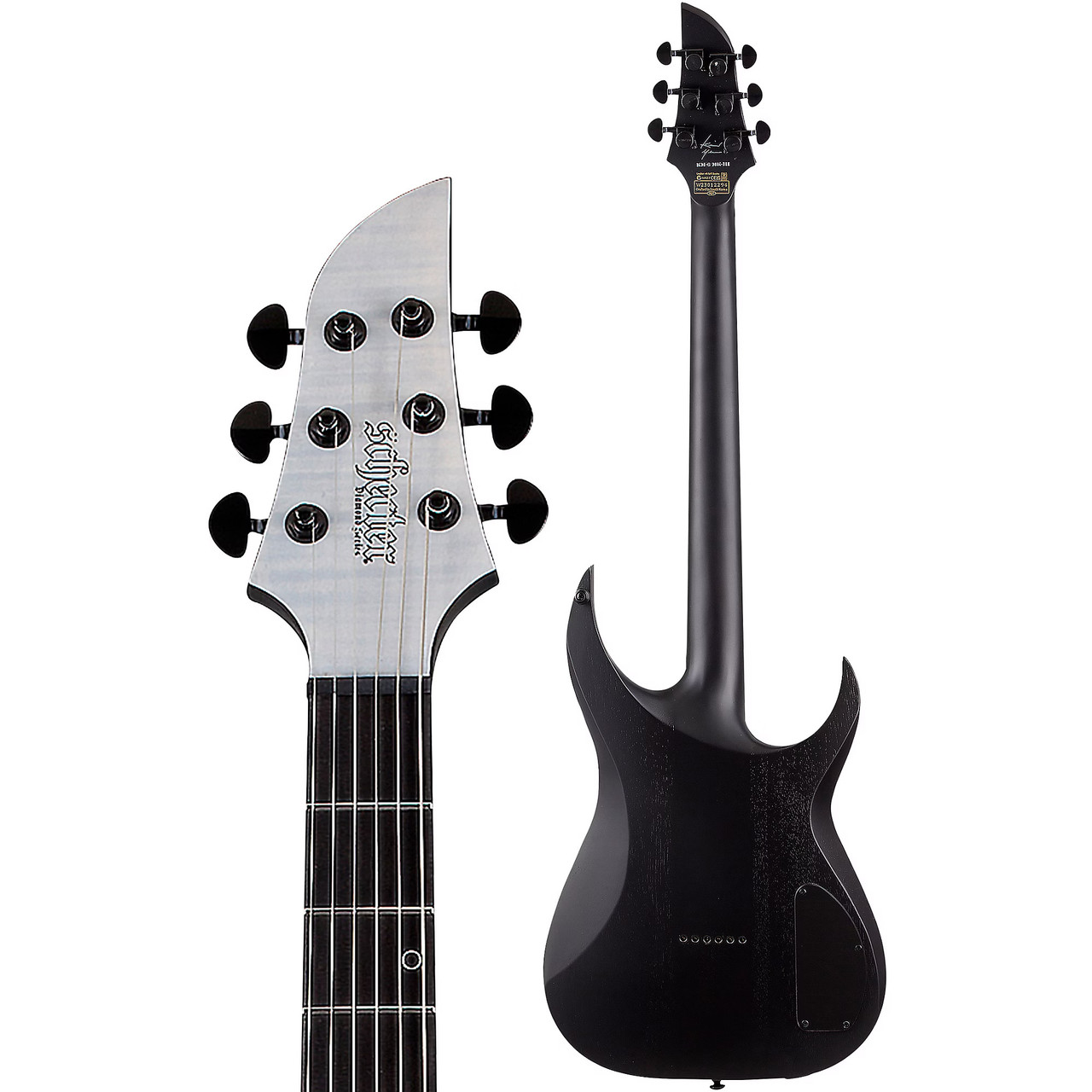 Schecter KM-6 MK-III Legacy LH - Transparent White Satin (876) | Musician Madness