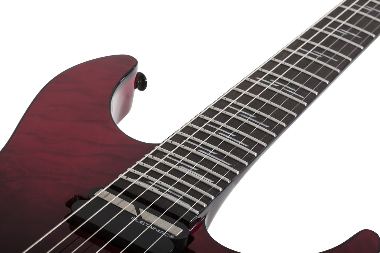 Schecter Reaper-6 FR S Elite LH - Blood Burst (2184) | Musician Madness