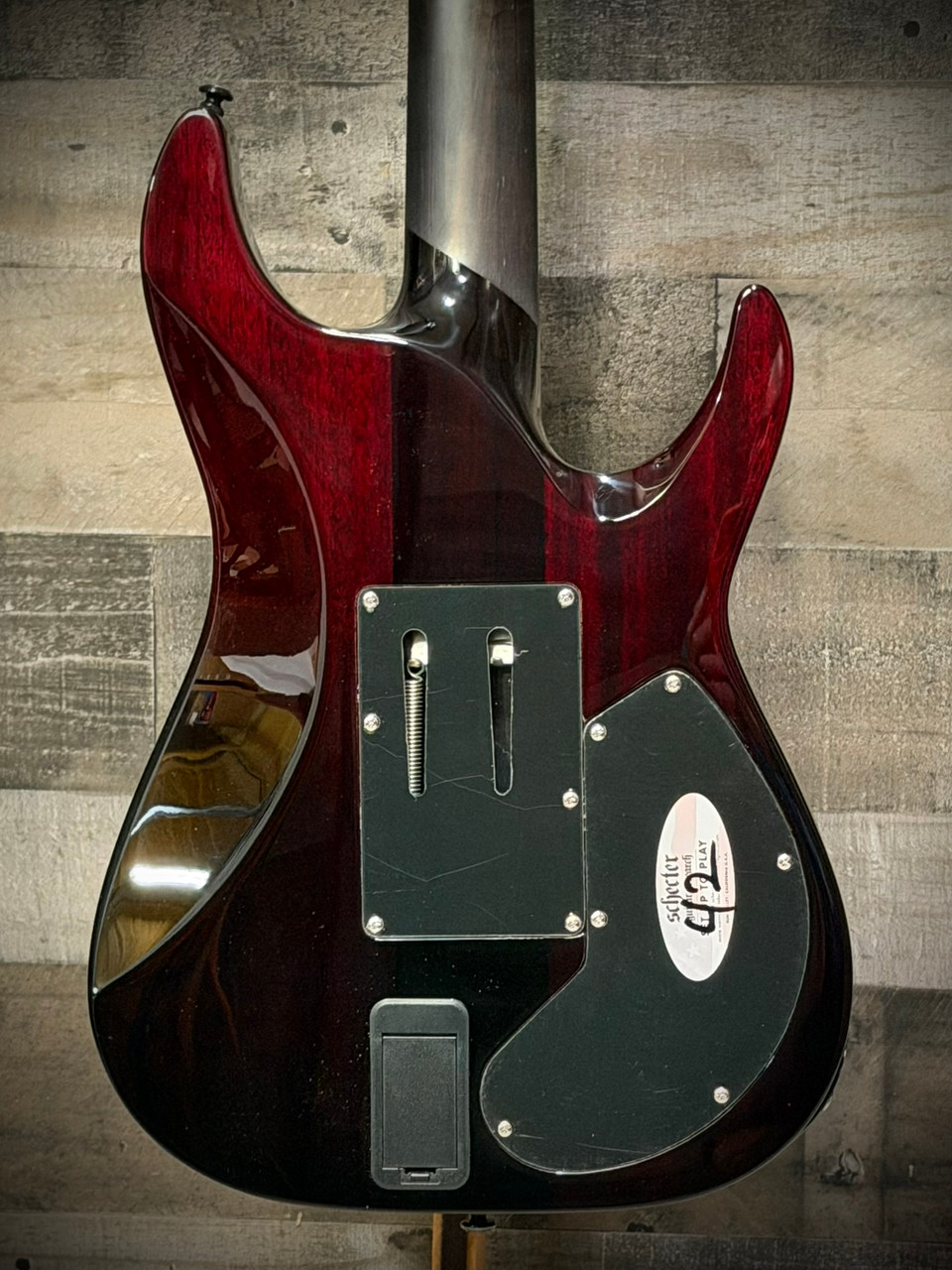 Schecter Reaper-6 FR S Elite Left Hand Electric Guitar - Blood Burst (2184) | Musician Madness