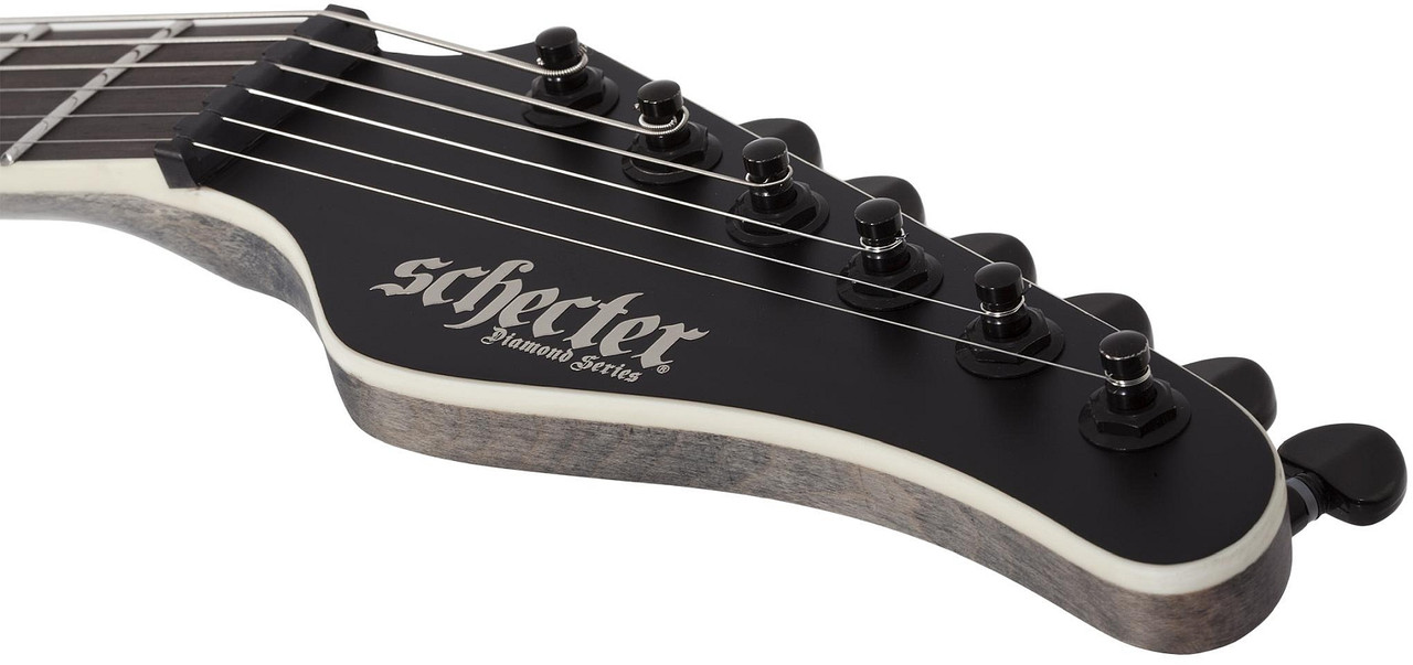 Schecter PT SLS Elite Evil Twin - Satin Black (1342) | Musician Madness