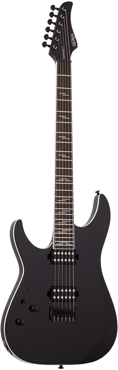 Schecter Reaper-6 Custom LH - Gloss Black (2179) | Musician Madness