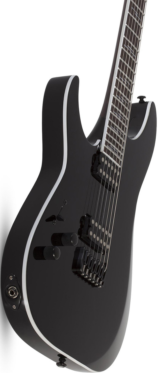Schecter Reaper-6 Custom LH - Gloss Black (2179) | Musician Madness