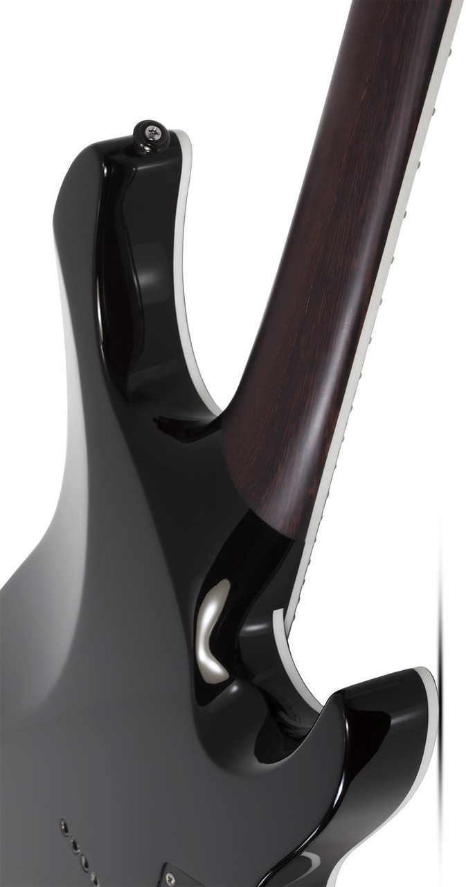 Schecter Reaper-6 Custom LH - Gloss Black (2179) | Musician Madness