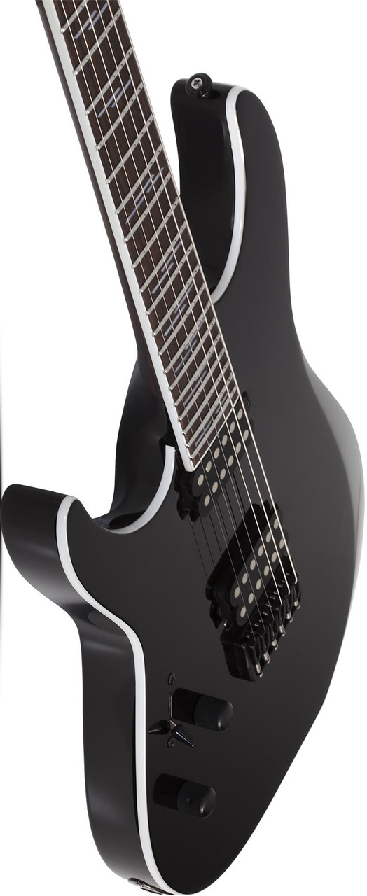 Schecter Reaper-6 Custom LH - Gloss Black (2179) | Musician Madness