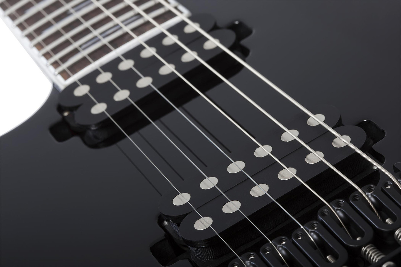 Schecter Reaper-6 Custom LH - Gloss Black (2179) | Musician Madness