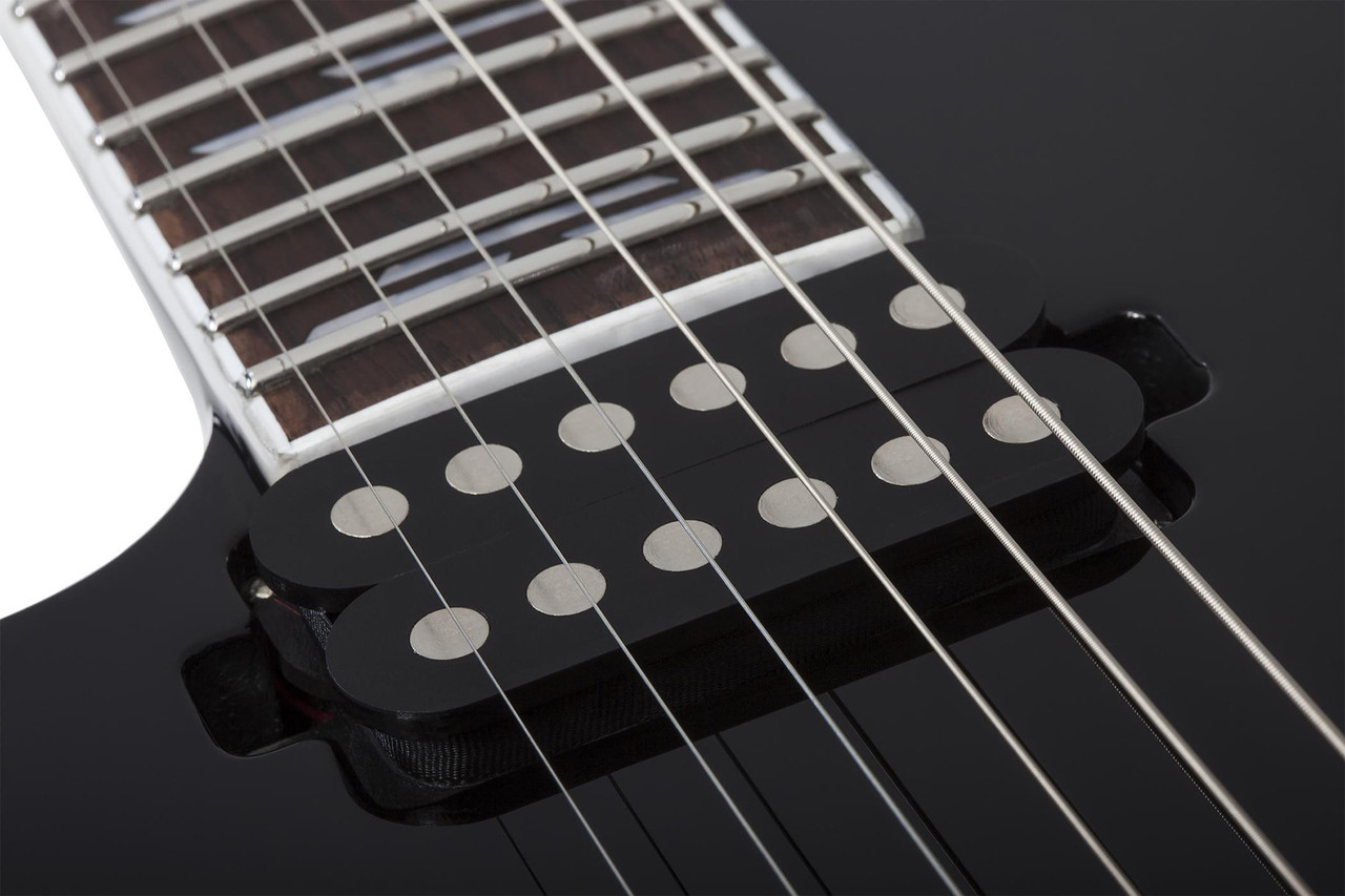 Schecter Reaper-6 Custom LH - Gloss Black (2179) | Musician Madness