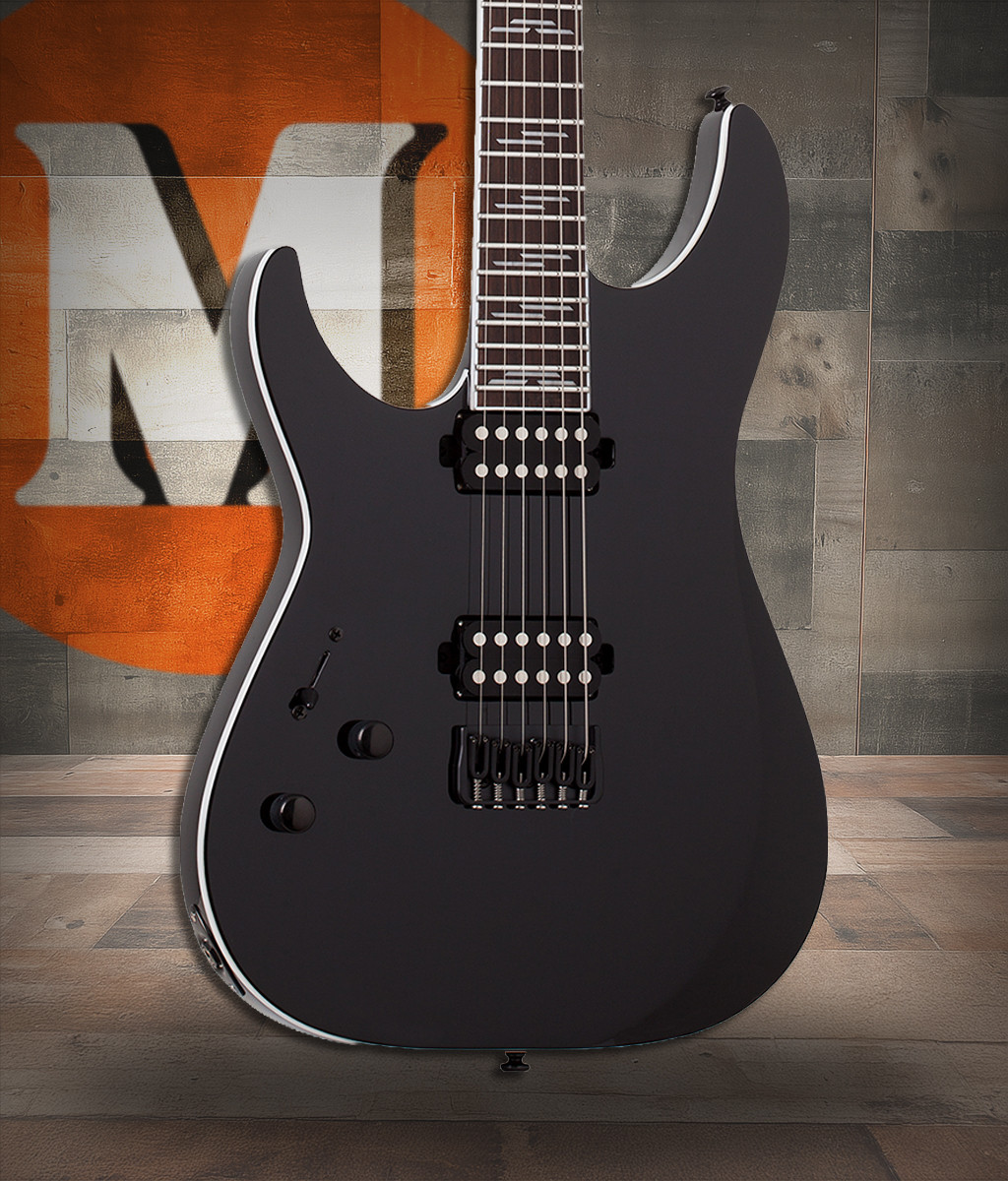 Schecter Reaper-6 Custom LH - Gloss Black (2179)