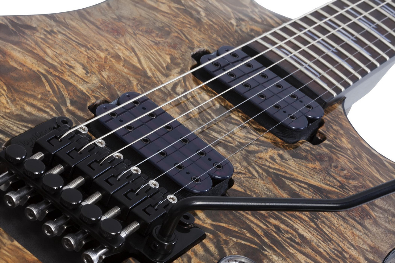Schecter Omen Elite-6 FR - Charcoal (2454) | Musician Madness