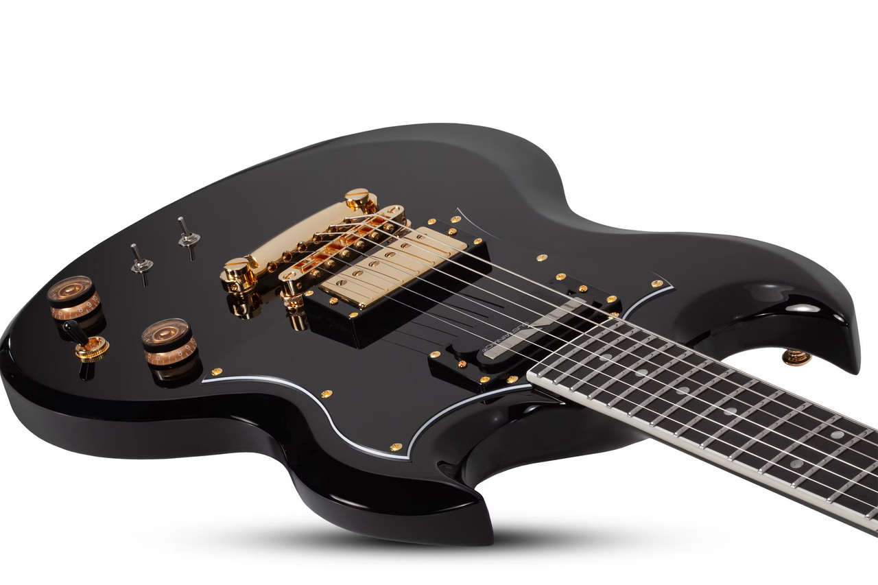 Schecter ZV-H6LLYW66D-S - Gloss Black (545) | Musician Madness