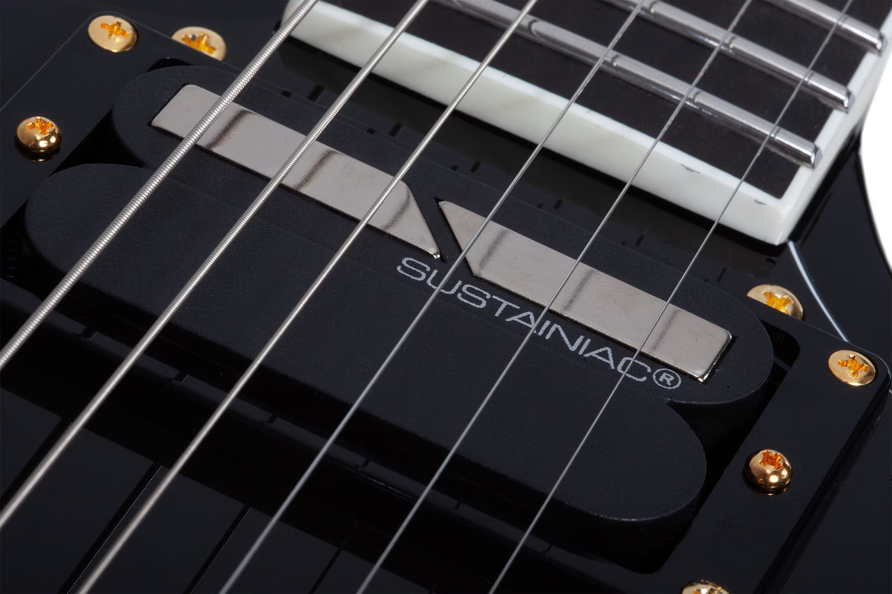 Schecter ZV-H6LLYW66D-S - Gloss Black (545)