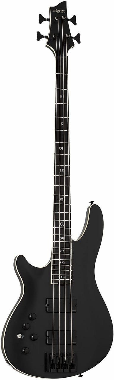 Schecter SLS Evil Twin-4 LH - Satin Black (1396) | Musician Madness