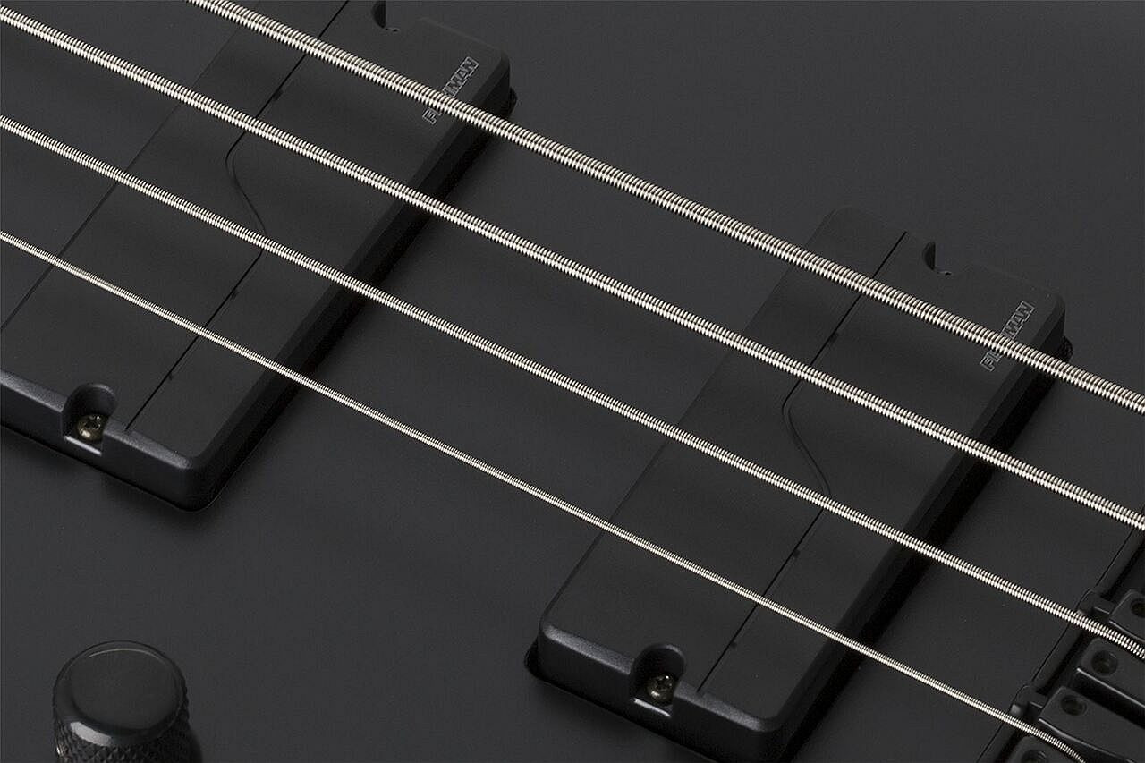 Schecter SLS Evil Twin-4 LH - Satin Black (1396) | Musician Madness