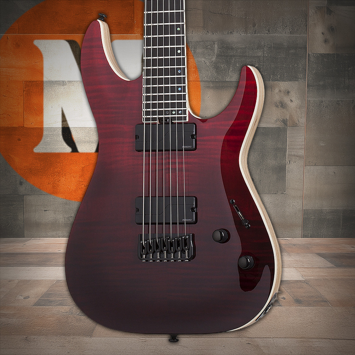 Schecter C-7 SLS Elite - Blood Burst (1372) | Musician Madness