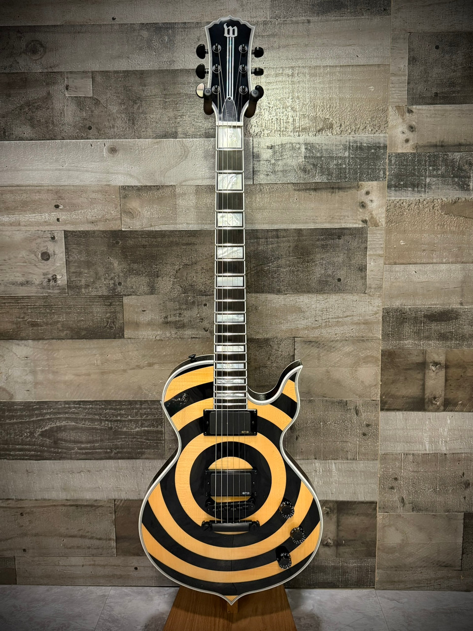 Schecter Wylde Audio Odin Grail Rawtop Bullseye Electric Guitar - Natural ( (4524) | Musician Madness