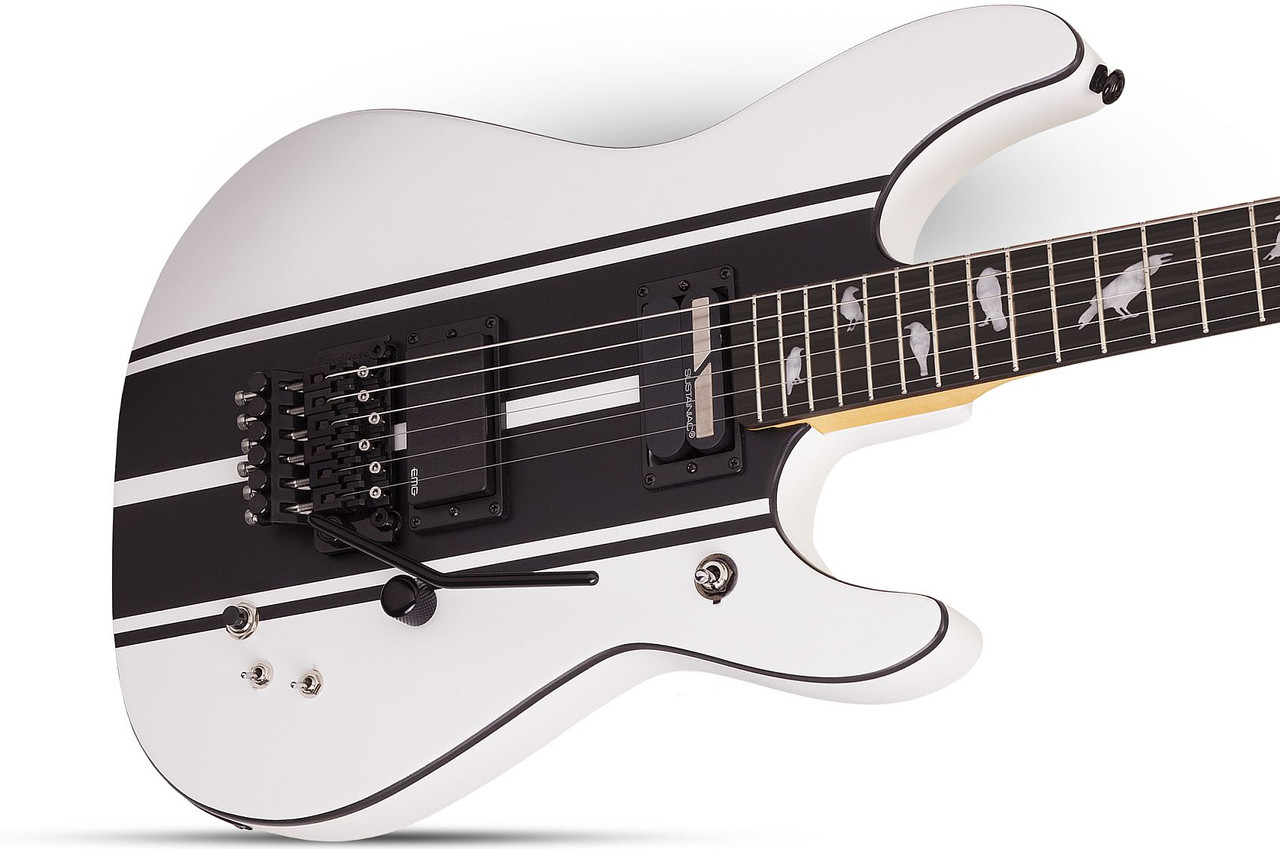 Schecter DJ Ashba - Satin White (SWHT) (279) | Musician Madness
