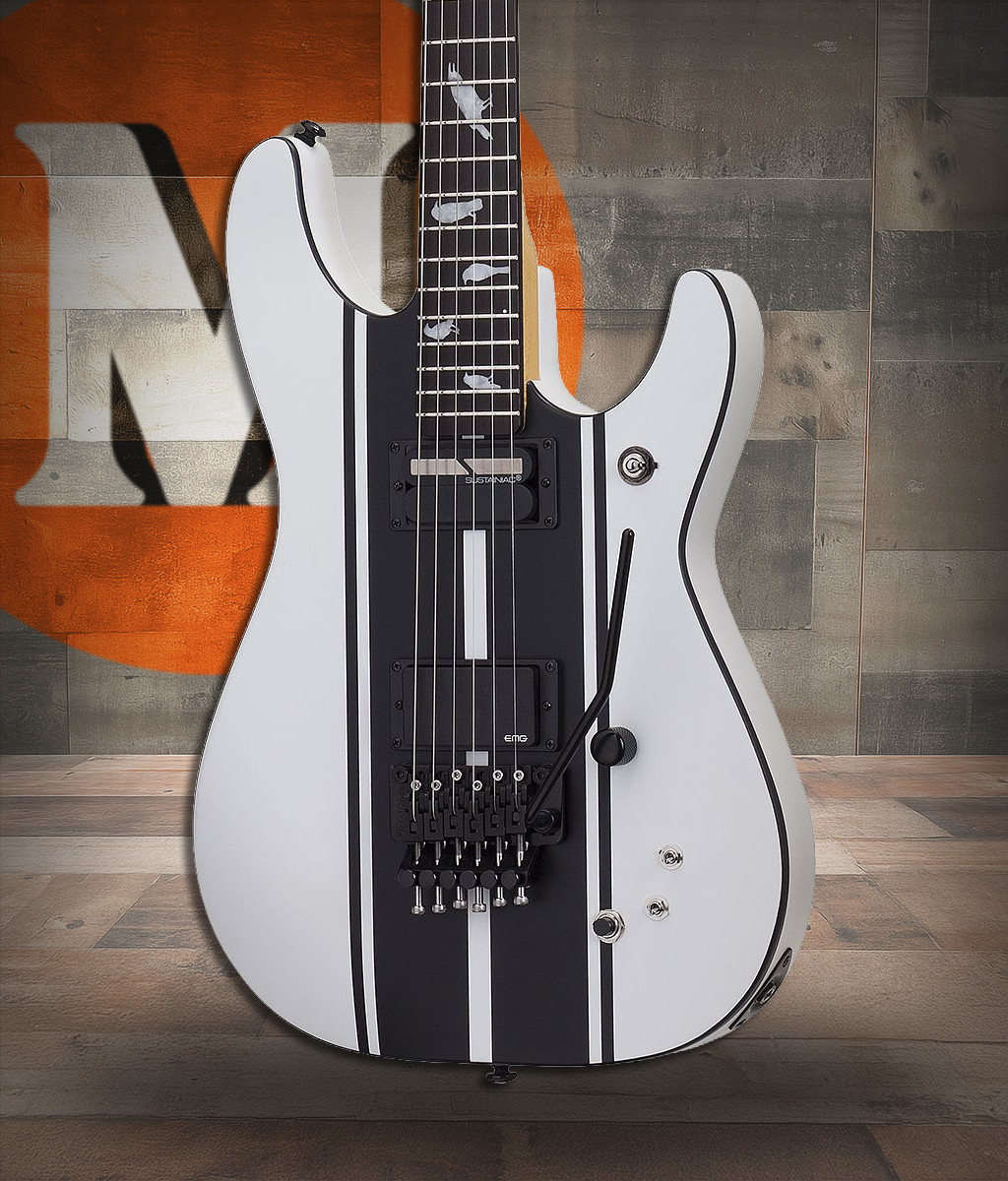 Schecter DJ Ashba - Satin White (SWHT) (279)