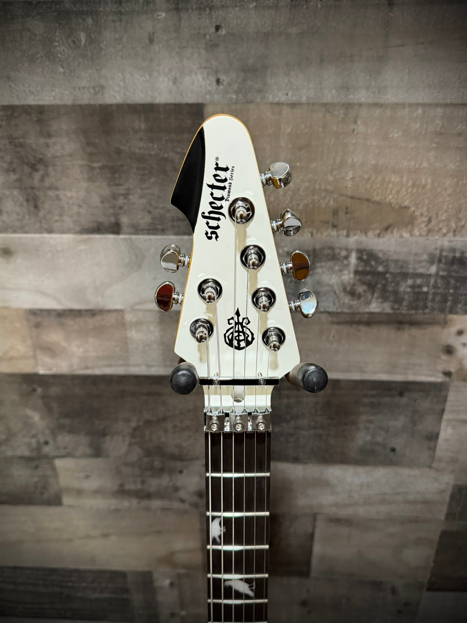 Schecter DJ Ashba Electric Guitar - Satin White (SWHT) (279