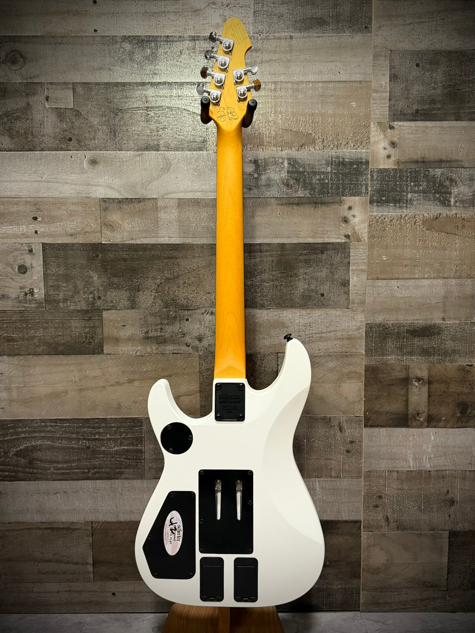 Schecter DJ Ashba Electric Guitar - Satin White (SWHT) (279