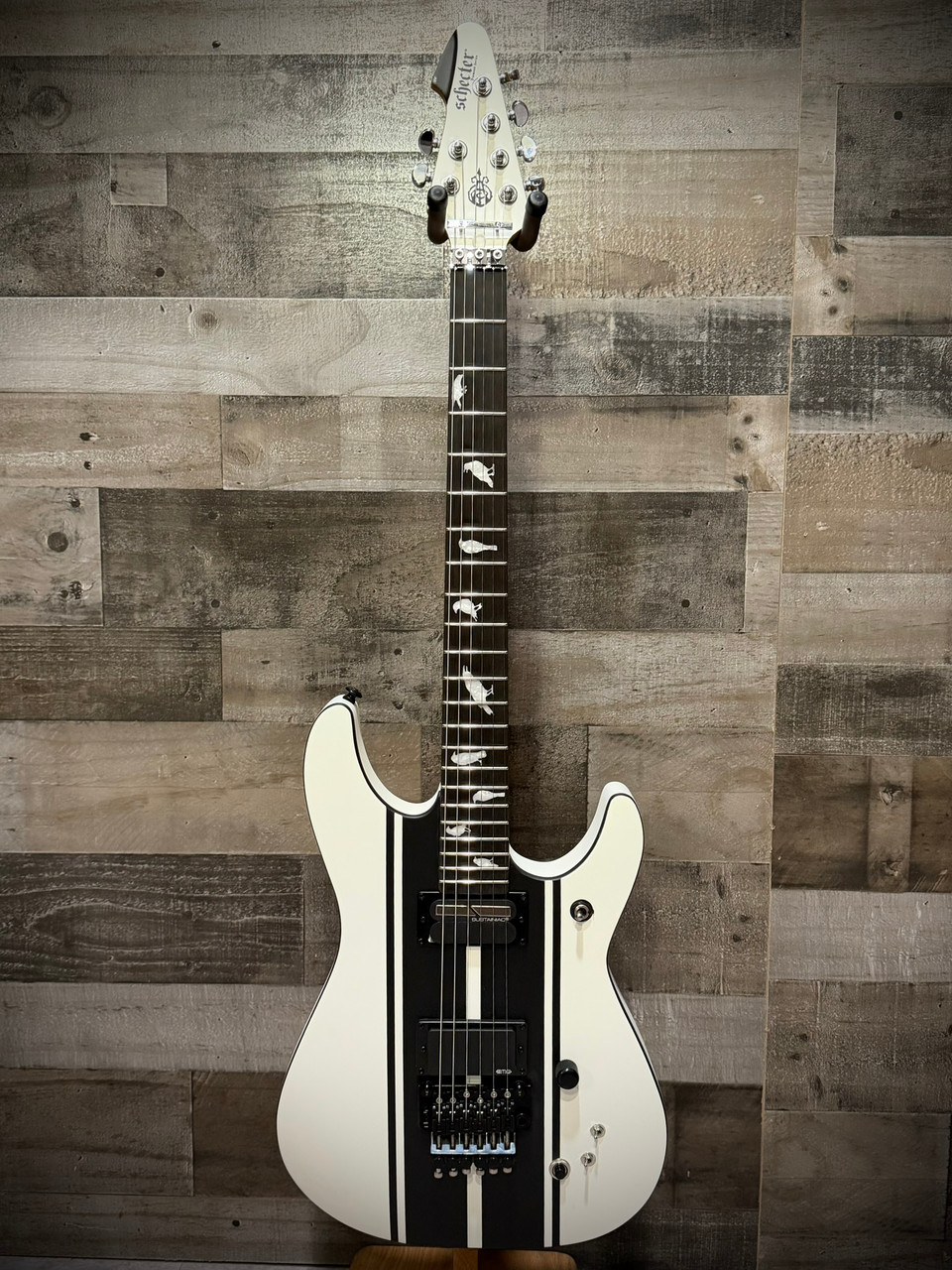 Schecter DJ Ashba Electric Guitar - Satin White (SWHT) (279