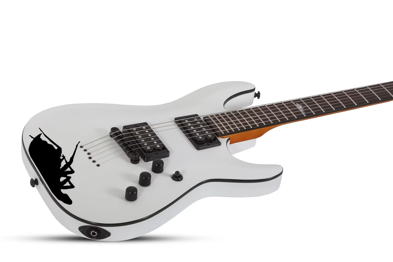 Schecter C-1 Jerry Horton 25th Anniversary - White (523) | Musician Madness