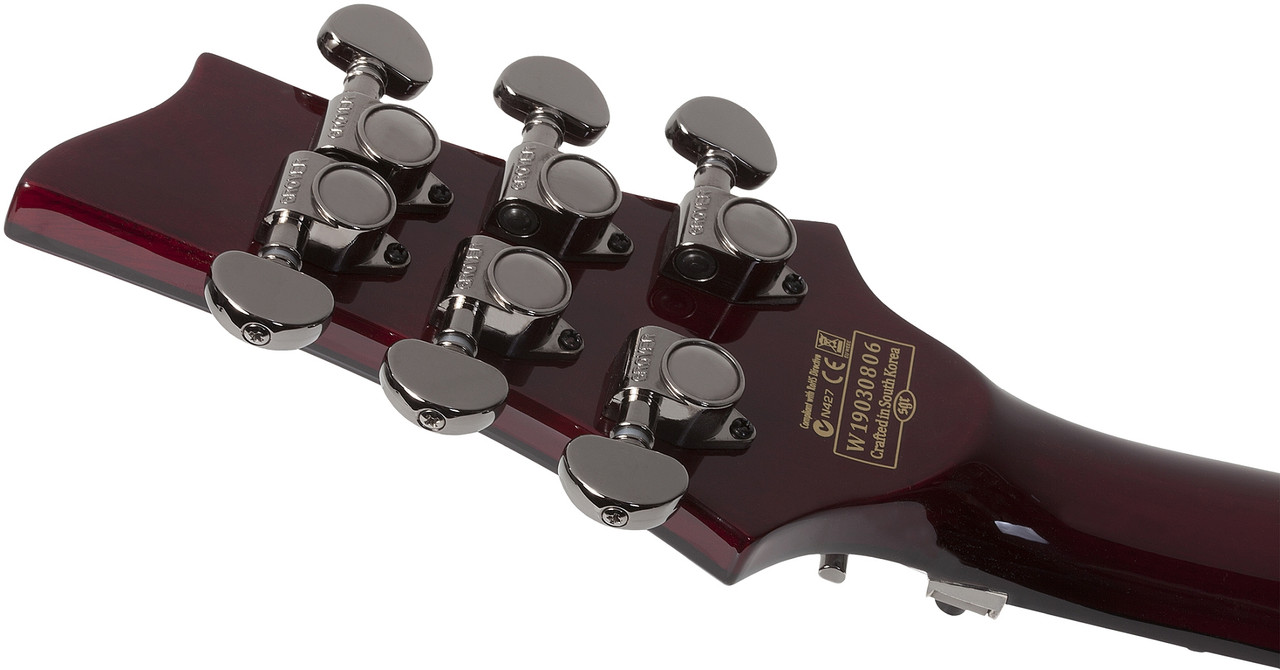 Schecter Hellraiser C-1 FR LH - Black Cherry (1831) | Musician Madness
