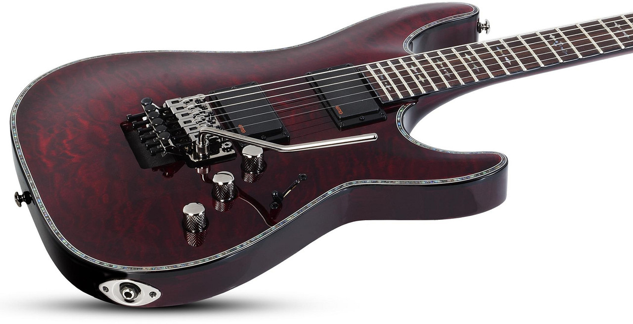 Schecter Hellraiser C-1 FR LH - Black Cherry (1831) | Musician Madness