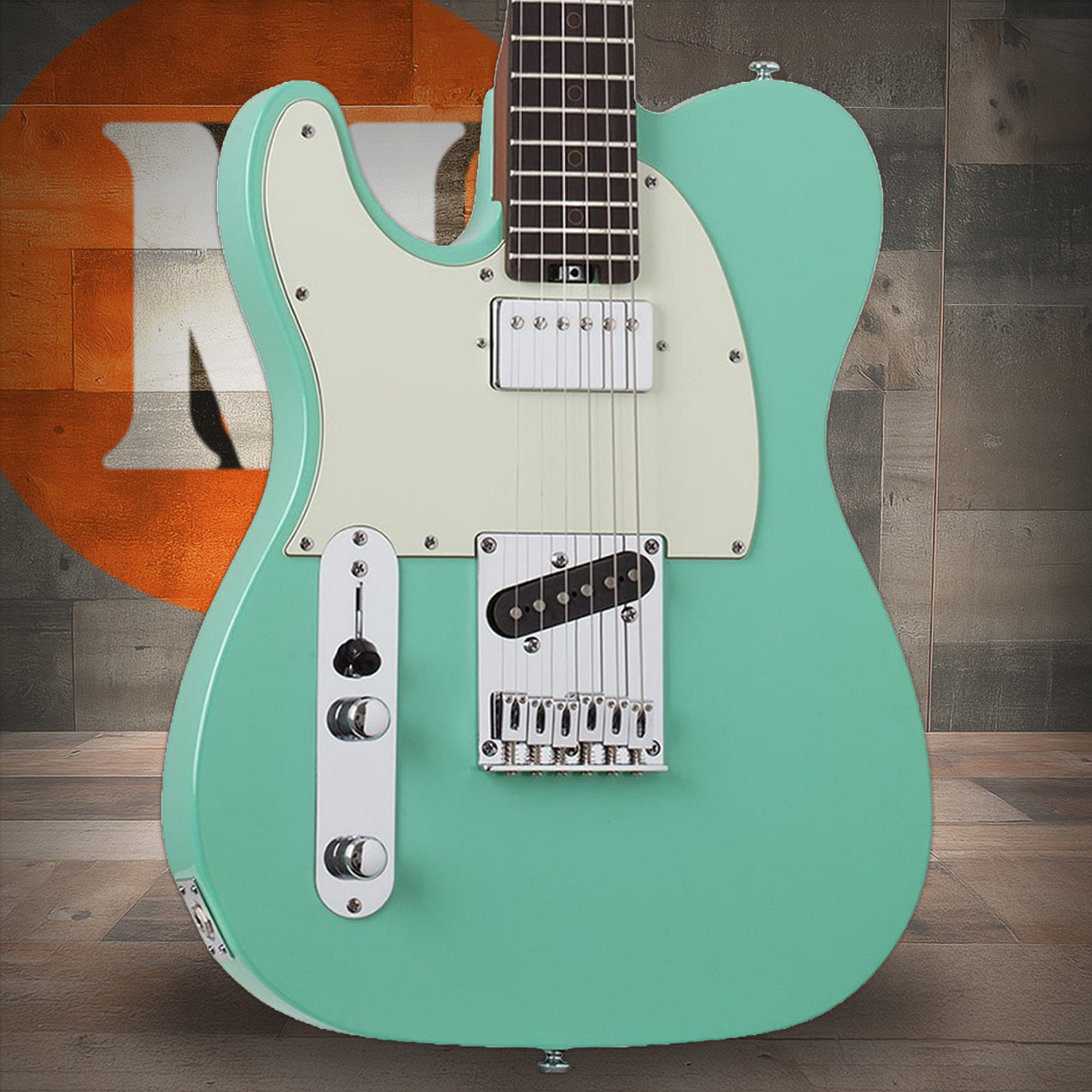 Schecter Nick Johnston PT LH - Atomic Green (1734) | Musician Madness