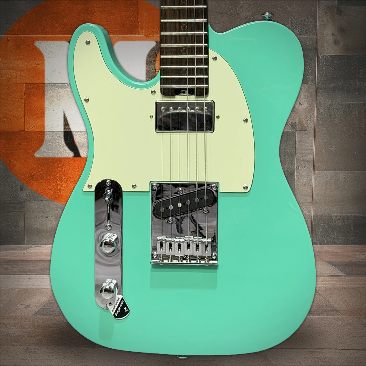 Schecter Nick Johnston PT LH, Nick Johnston PT LH Atomic Green, (1734), Schecter electric guitar, metal electric guitar, left handed, Musician Madness