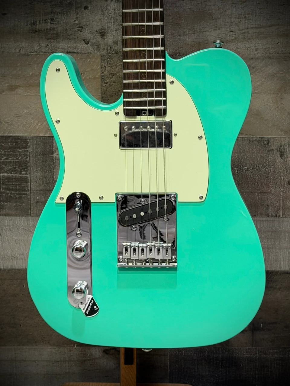 Schecter Nick Johnston PT LH, Nick Johnston PT LH Atomic Green, (1734), Schecter electric guitar, metal electric guitar, left handed, Musician Madness