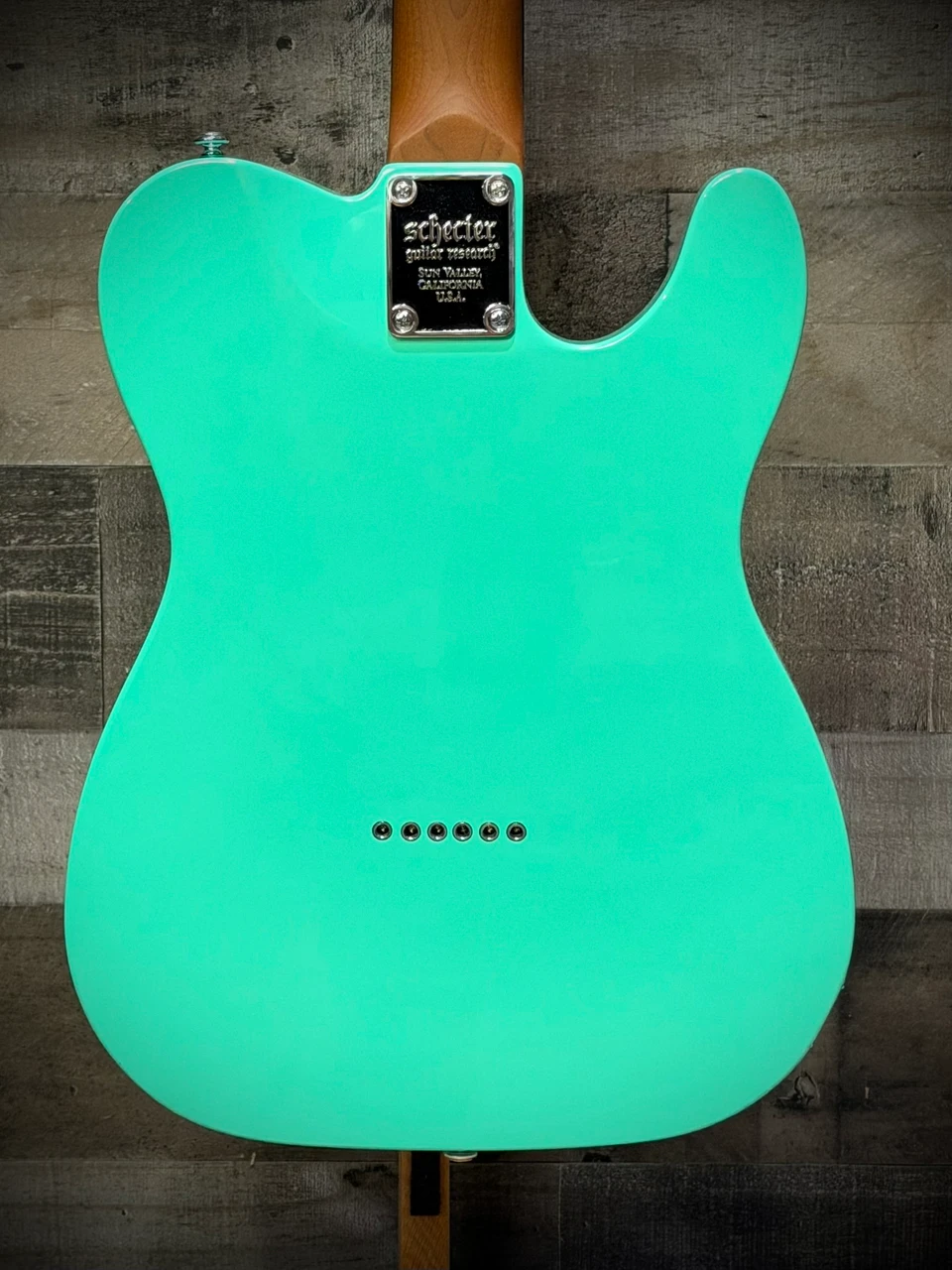 Schecter Nick Johnston PT LH, Nick Johnston PT LH Atomic Green, (1734), Schecter electric guitar, metal electric guitar, left handed, Musician Madness