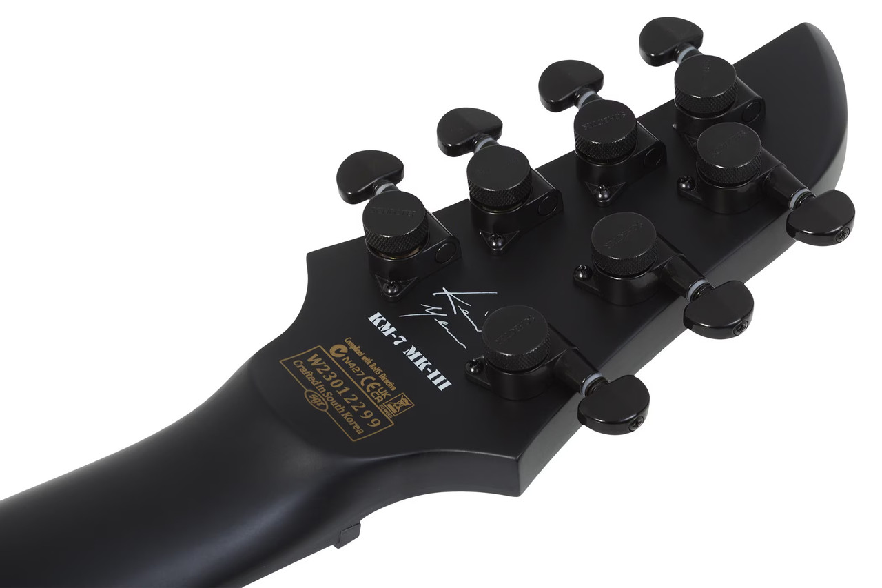 Schecter KM-7 MK-III Legacy LH - Transparent White Satin (877)