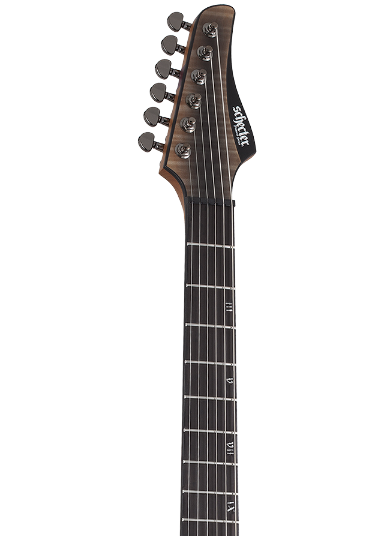 Schecter Banshee Mach-6 Evertune LH - Fallout Burst (1420)