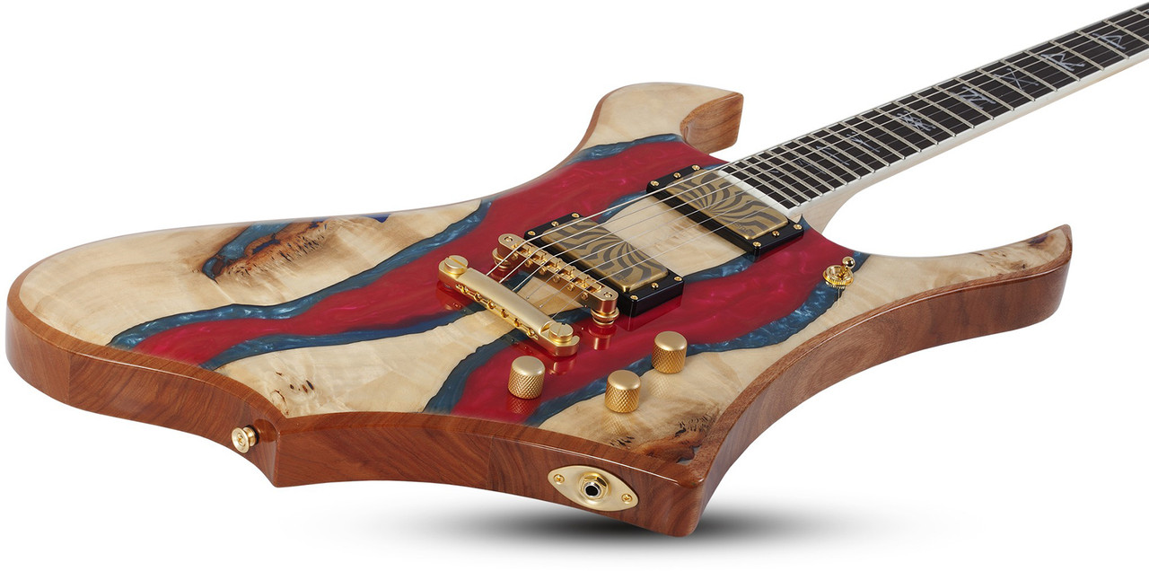 Schecter Goregehn Special Edition - Blood River Burl (4578) | Musician Madness