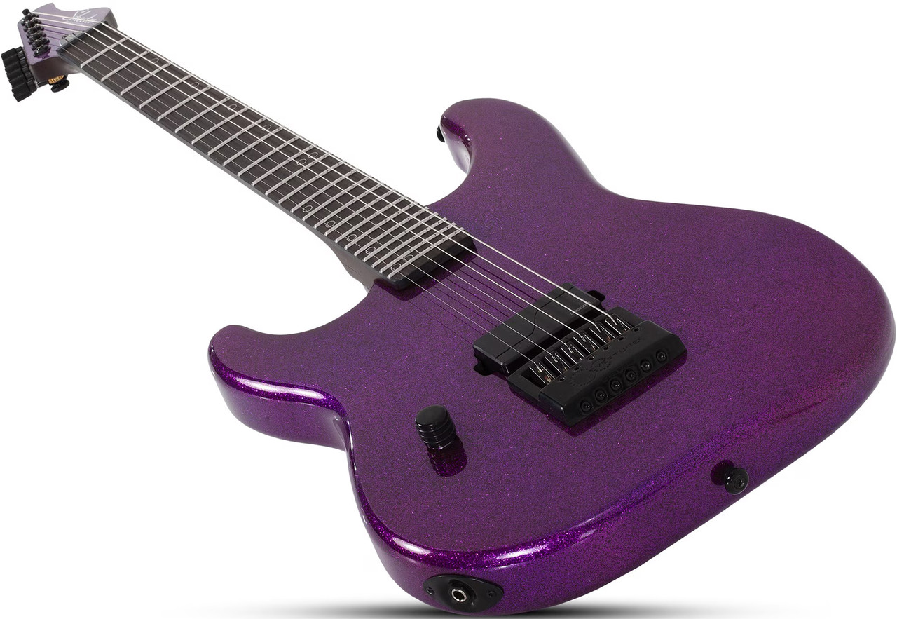 Schecter Danskimo-6 LH - Purple Sparkle (2290) | Musician Madness