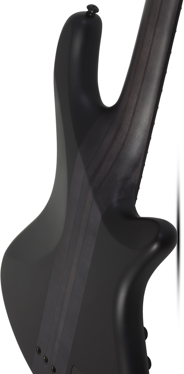 Schecter Stiletto-4 Stealth Pro EX LH - Satin Black (2275) | Musician Madness
