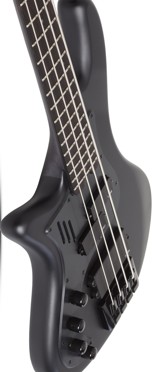 Schecter Stiletto-4 Stealth Pro EX LH - Satin Black (2275)
