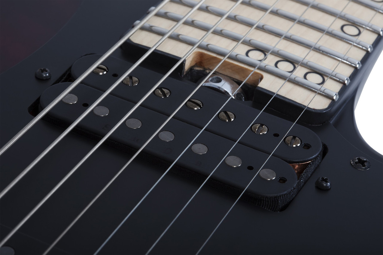 Schecter Miles Dimitri Baker-7 FR - Crimson Red Burst Satin (2137)