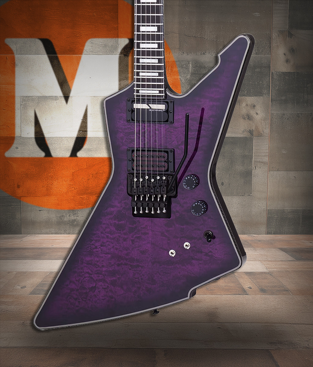 Schecter E-1 FR S Special Edition - Trans Purple Burst (TPB) (3071