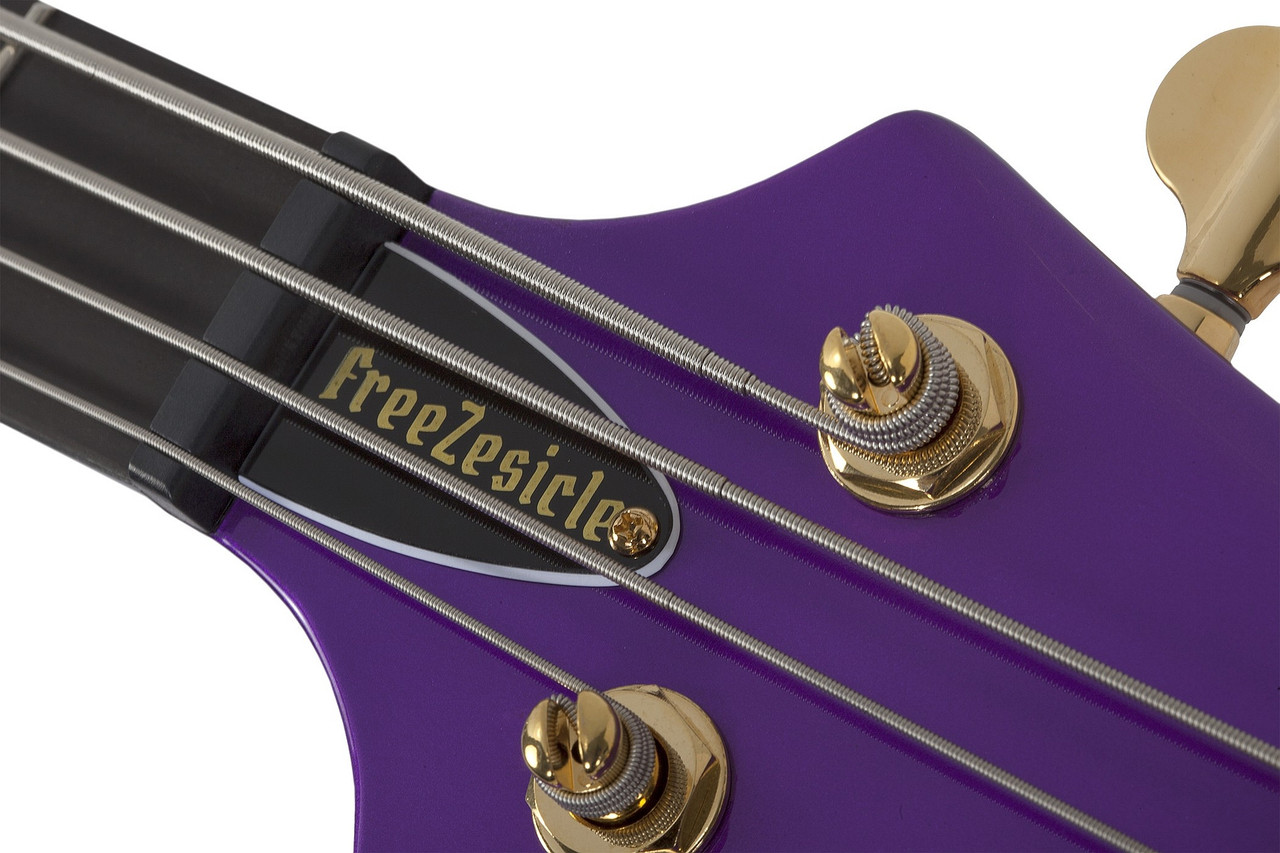 Schecter FreeZesicle-4 - Freeze Purple (2297) | Musician Madness