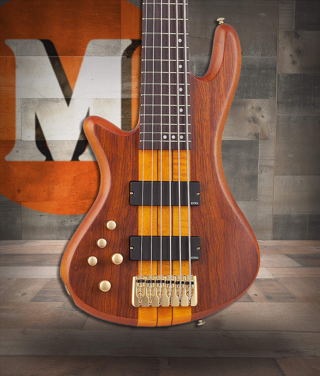 Schecter Stiletto Studio-6 LH - Honey Satin (2790) | Musician Madness