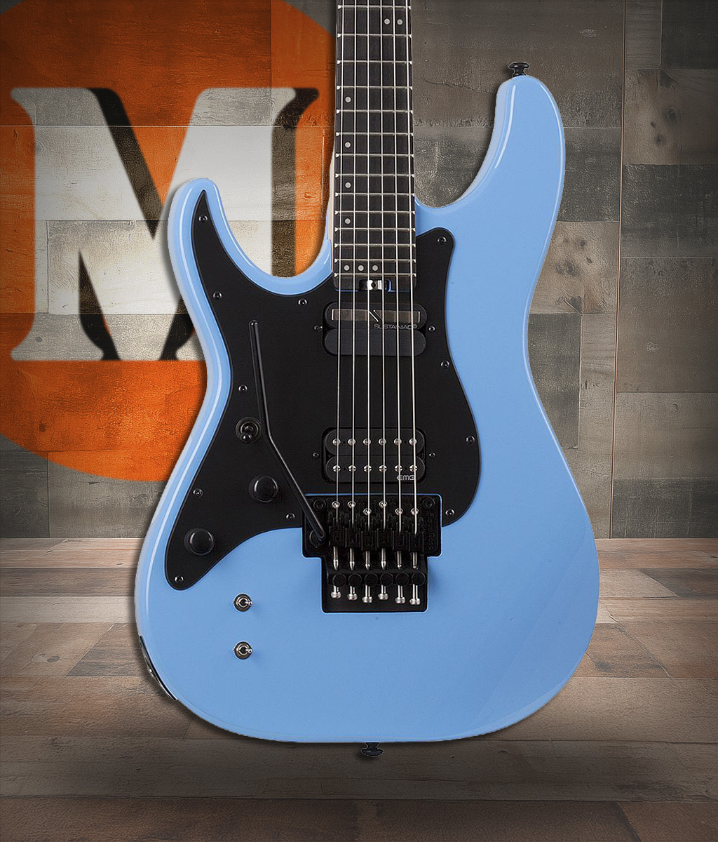 SHELDER エレキギター Schecter Sun Valley Super Shredder FR S LH - Riviera Blue (RBLU