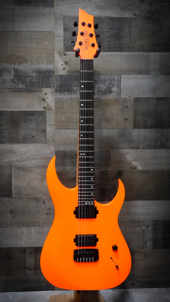 Schecter エレキギター オレンジ SCHECTER MZ-1 (Pink/Maple)2024/06/17 イケベ楽器店 プレミアム