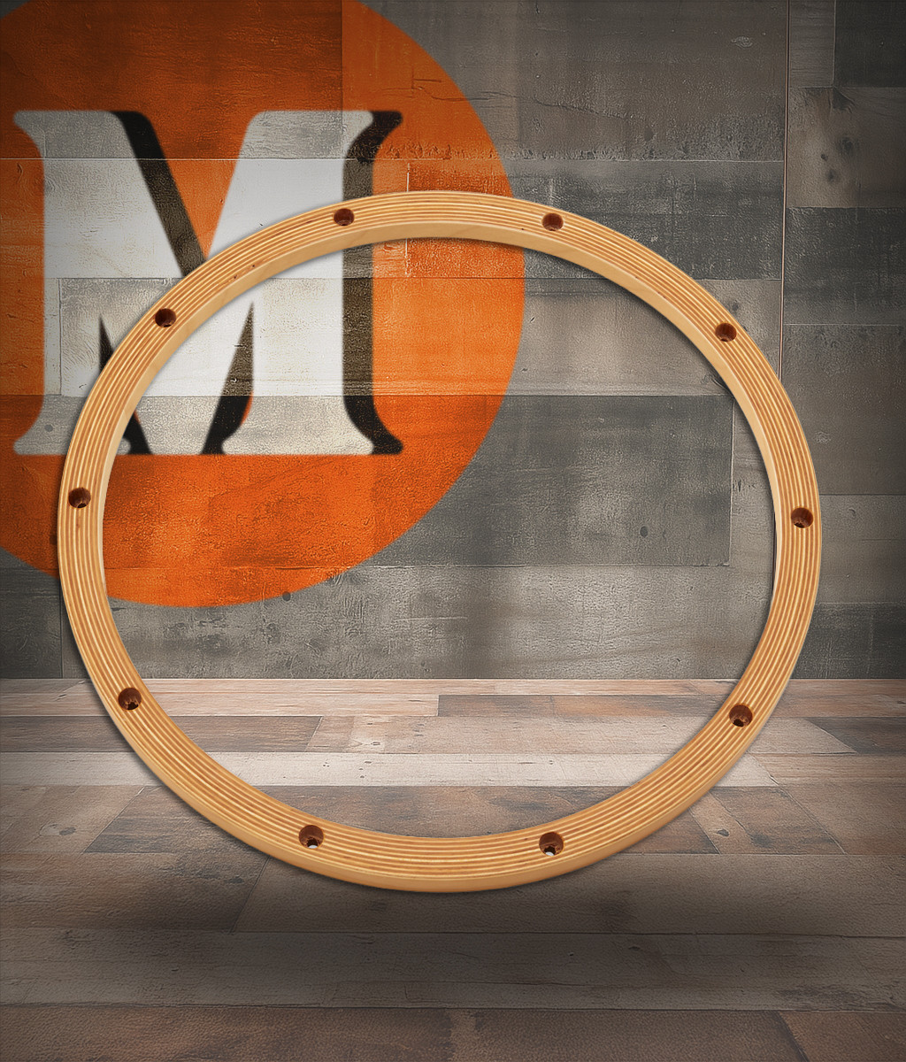 PDP 14 Inch 10 Lug Pair Snare Wood Hoops (PDAXWH1410C) | Musician Madness