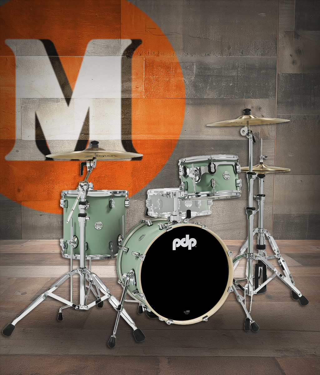 PDP Concept Maple - Satin Seafoam, Chrome Hardware Bop (PDCM18BPSF)
