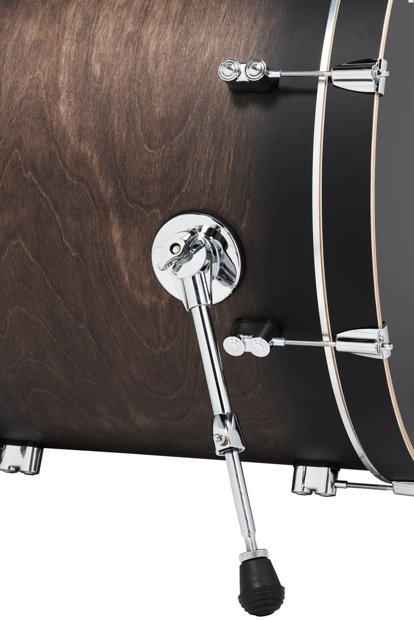 PDP Concept Maple - Charcoal Burst, Chrome Hardware 4 Piece (PDCM20FNSCB) | Musician Madness