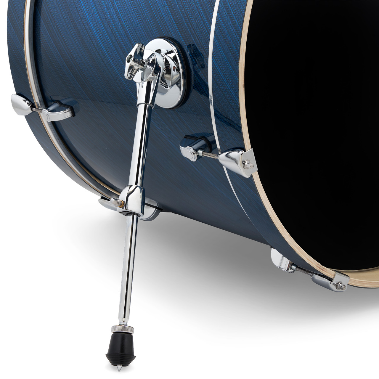 PDP Mainstage 5pc Complete Kit w/HW, Paiste Cymbals, Throne - Blue Steel (PDMA2215KTTB)