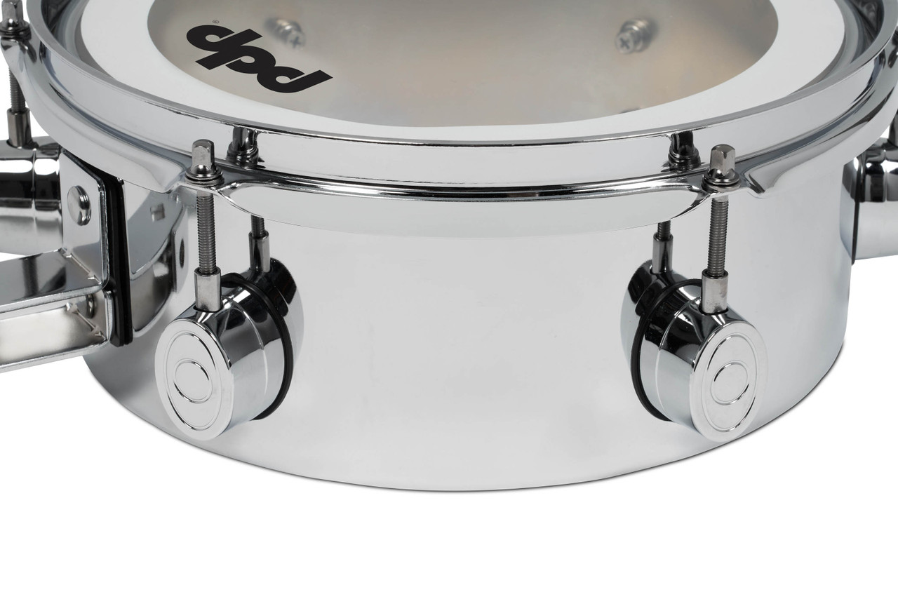 PDP Mini Timbale 4x10 Chrome Over Steel (PDMT410)